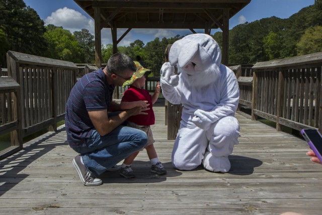 3rd CAB families enjoy eggs'tra special Easter egg hunt