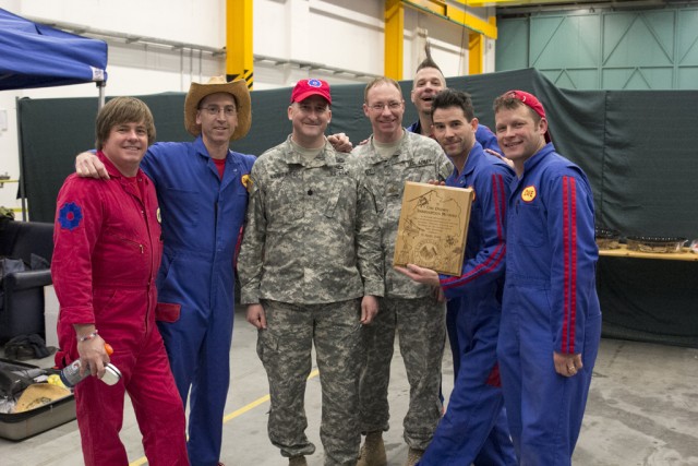 USAG Ansbach and 12th Combat Avation Brigade thank the Imagination Movers