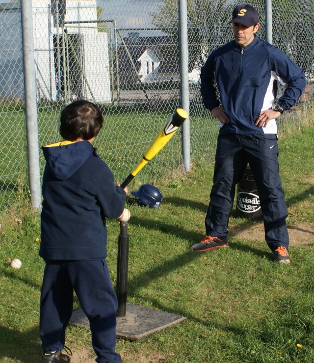 Engineer provides lift to youth baseball in Germany
