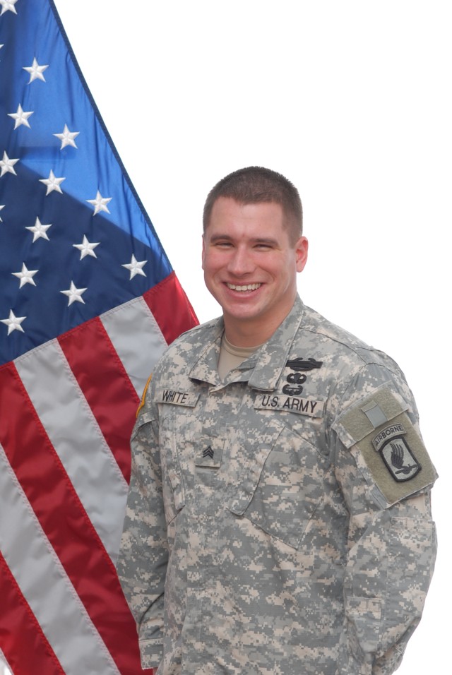 Sgt. Kyle Jerome White in March 2014