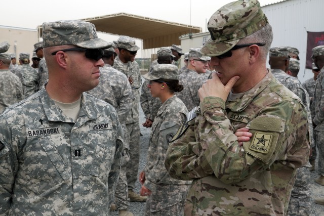 SMA visits deployed Air Defense Artillery Soldiers