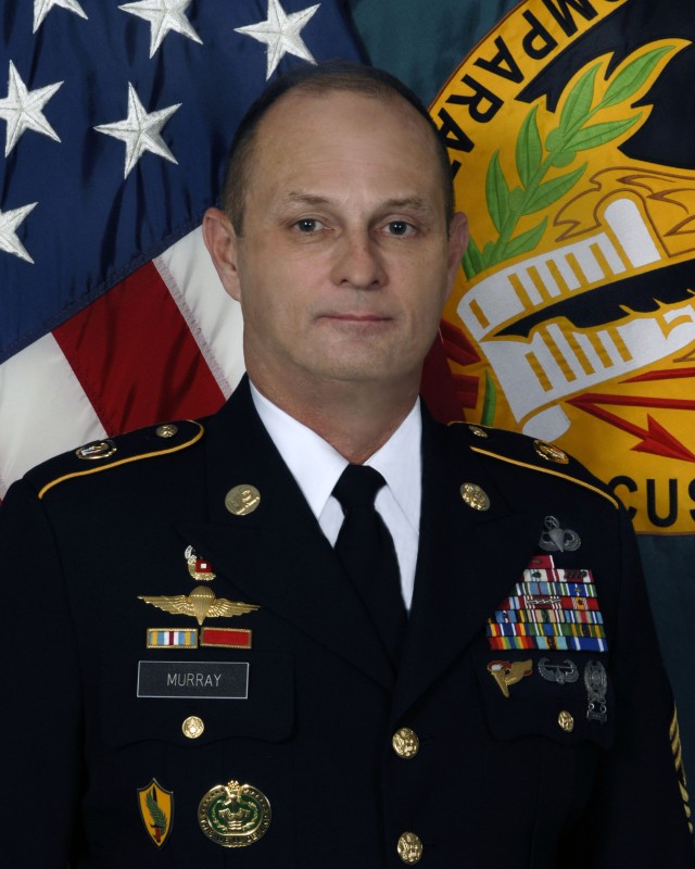 Command Sgt. Maj. John L. Murray, Army Contracting Command