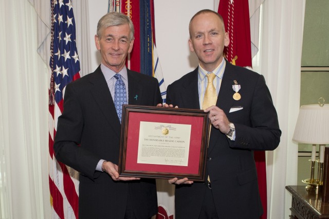 Under Secretary honored for strengthening the Army