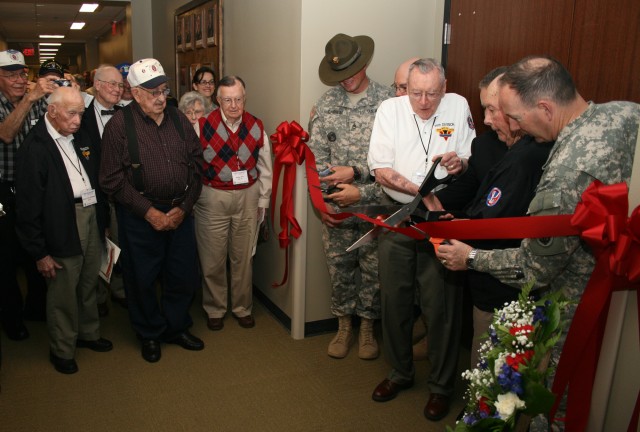 95th Training Division rededication ribbon cut