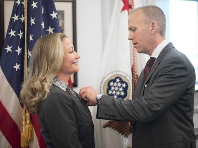 Under Secretary honors Army Civilian