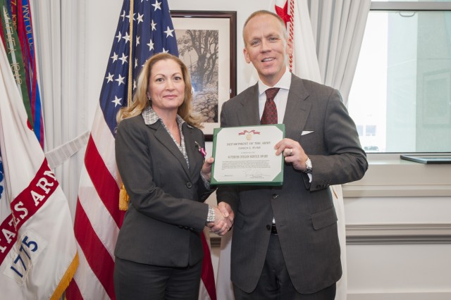 Under Secretary honors Army Civilian