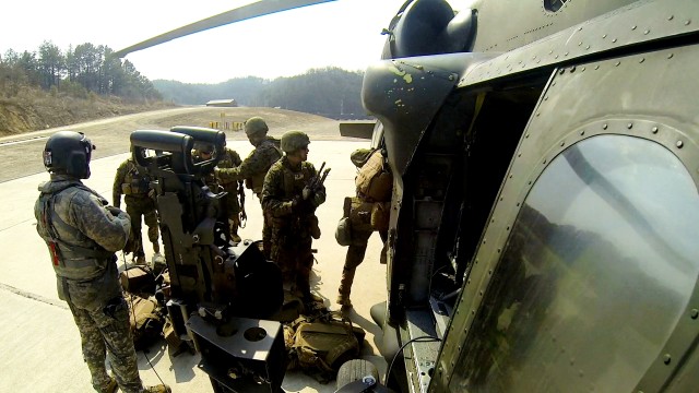 U.S Marines and Republic of Korea Completes Air Assault Mission  