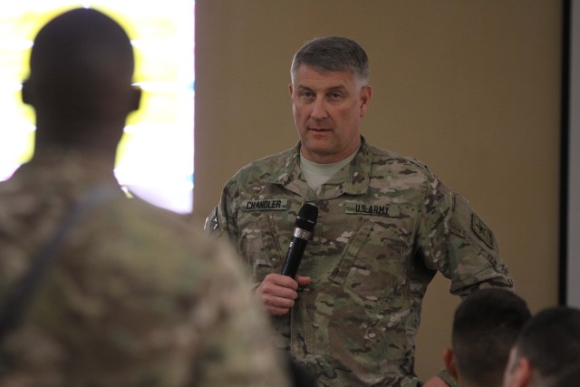 Sgt.Maj. of the Army visits FOB Fenty