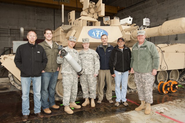 Fifth generation Army tank cartridge reports loudly for duty