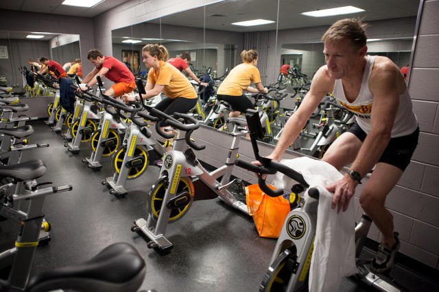 Sprint Tri invades Zembiec Pool, Smith Gym