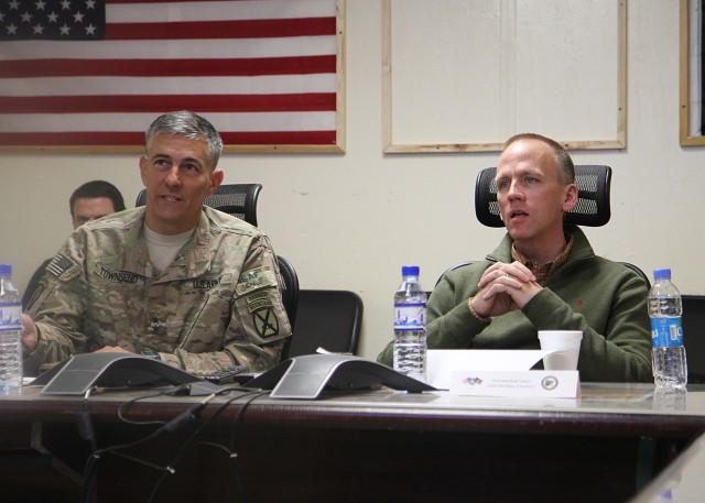 Army Leaders asses the fight in Afghanistan