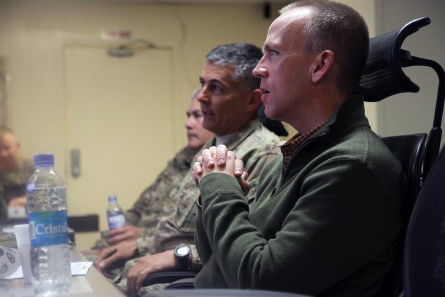 Army Leaders asses the fight in Afghanistan