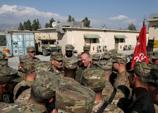 Army Leaders asses the fight in Afghanistan