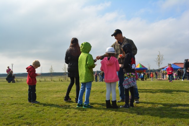 Egg race winners