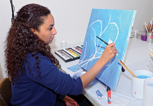 Survivors find solace in painting with support group