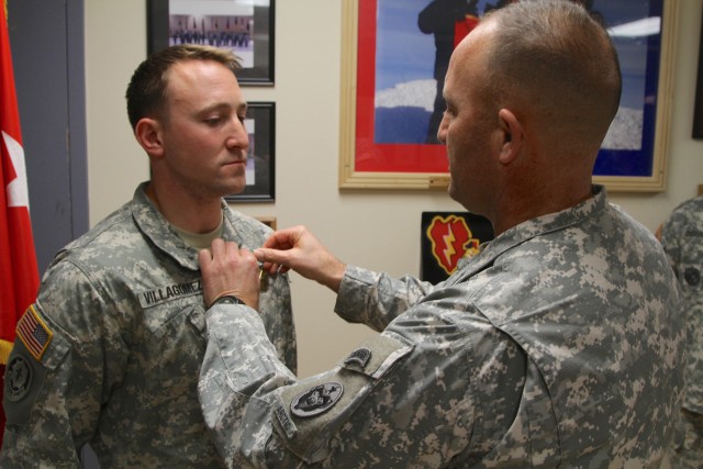 Soldier recognized for life-saving actions
