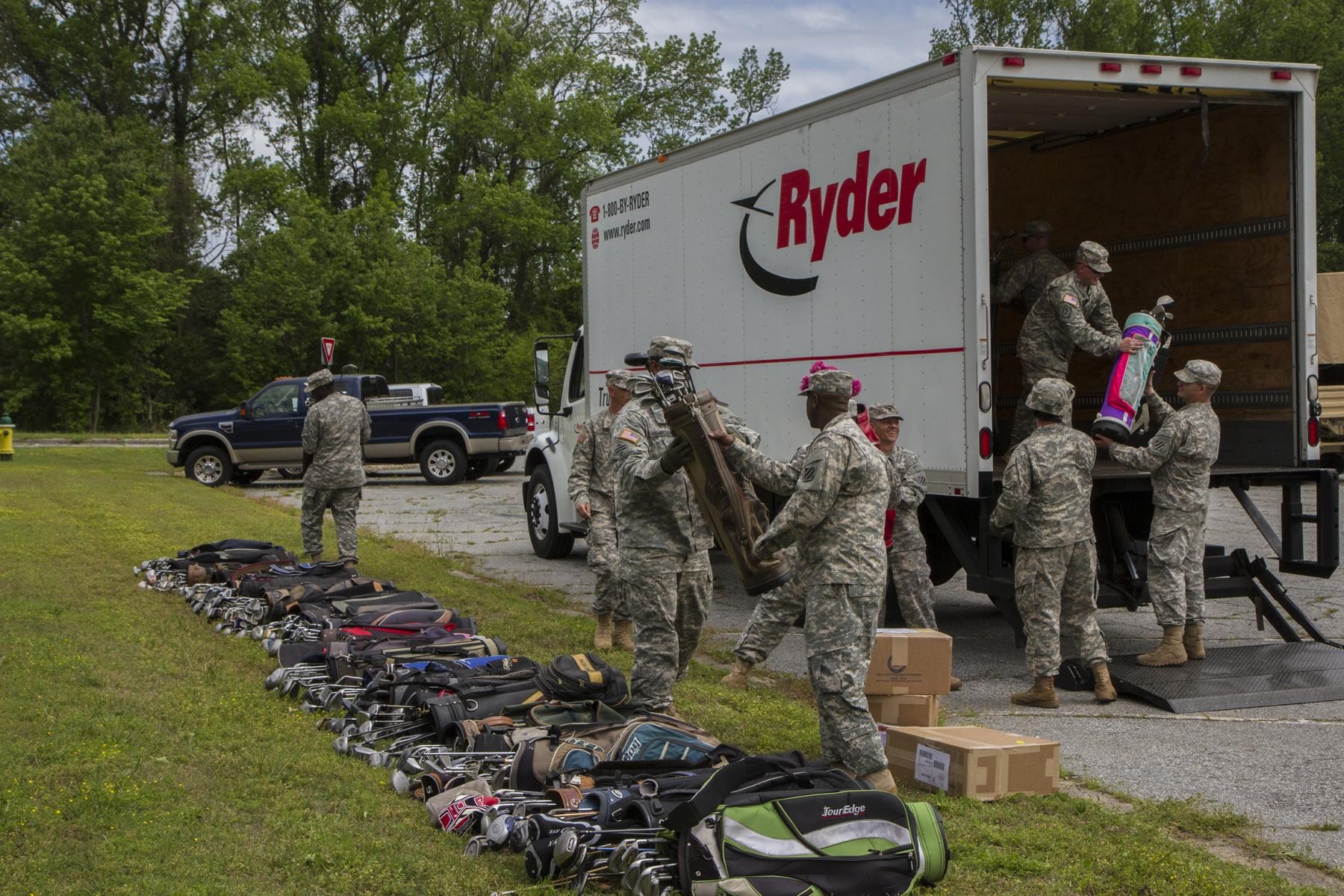 Operation Shoebox delivers goods to HAAF Article The United States Army