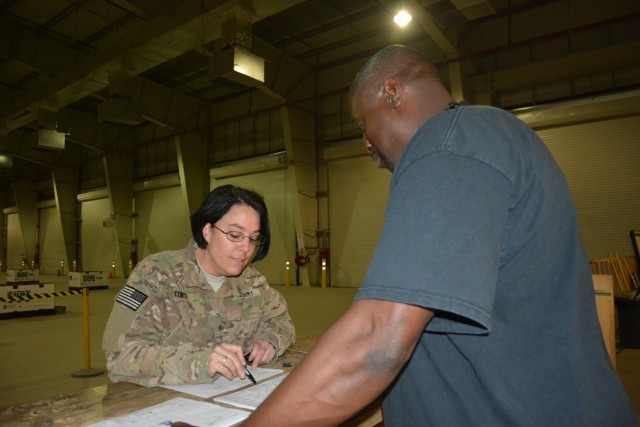 Day in the life at Logistics Task Force Bagram