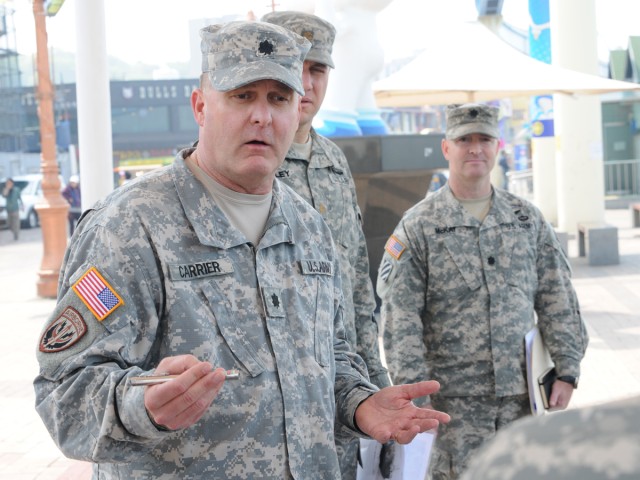 Eighth Army leaders visit Incheon landing sites