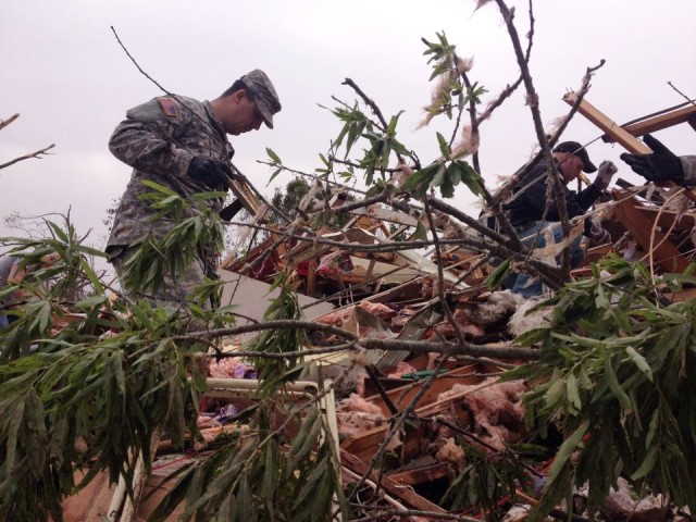 Tornado search and rescue