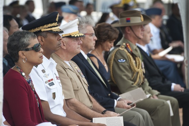USARPAC Commanding General attends ANZAC Day Memorial Service