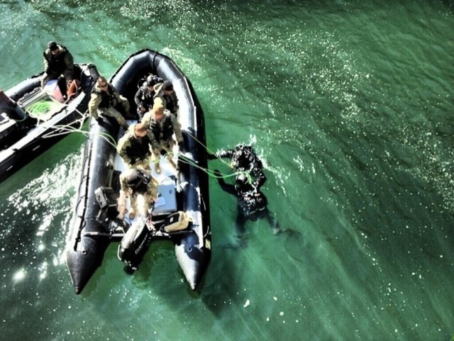 Seabee Divers complete inspection of Gathright Dam for US Army Corps of Engineers