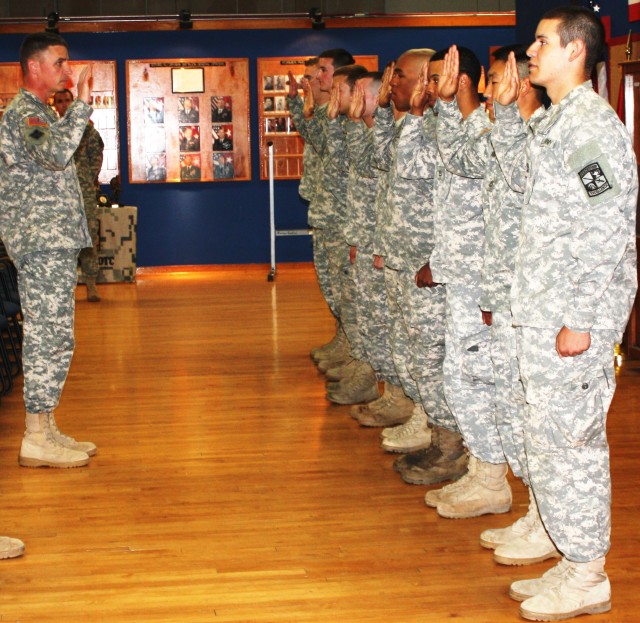 KU ROTC Contracting Oath