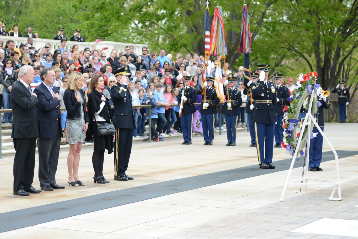 Civilian awardees lay wreath at Arlington Article The United States Army