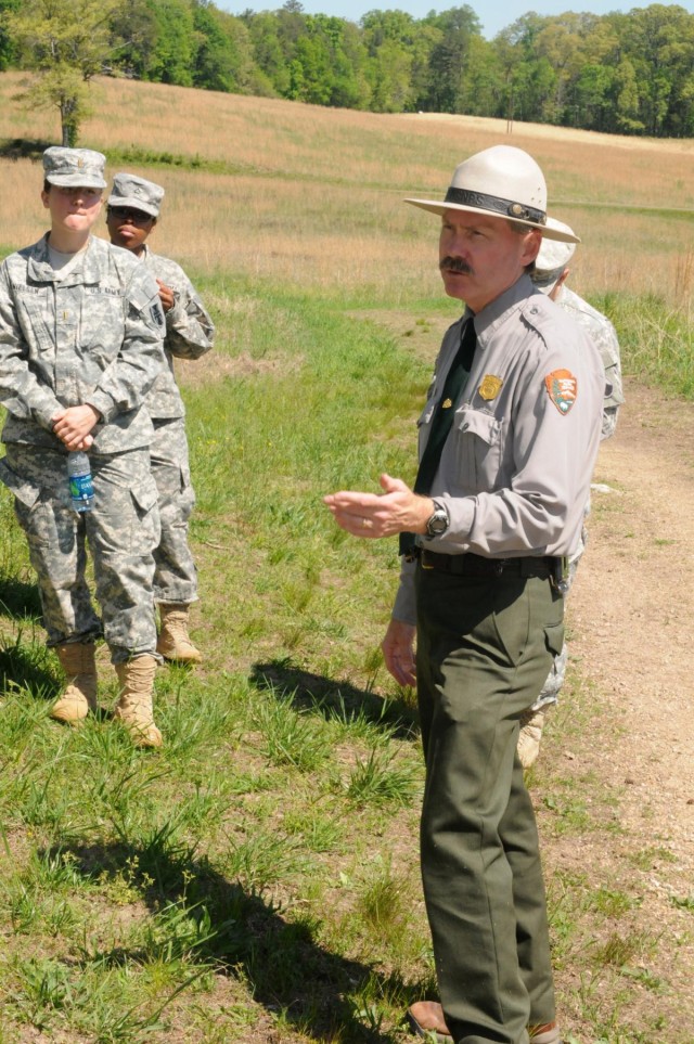 Staff Ride gives leaders glimpse into past lessons