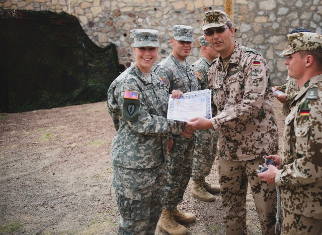 Over 150 U.S. troops earn German proficiency badges at Bliss