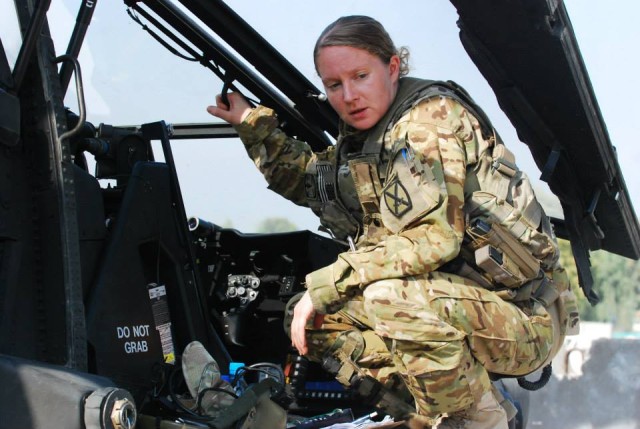 Former military police officer continues 'To Protect and Serve' as Apache aviator
