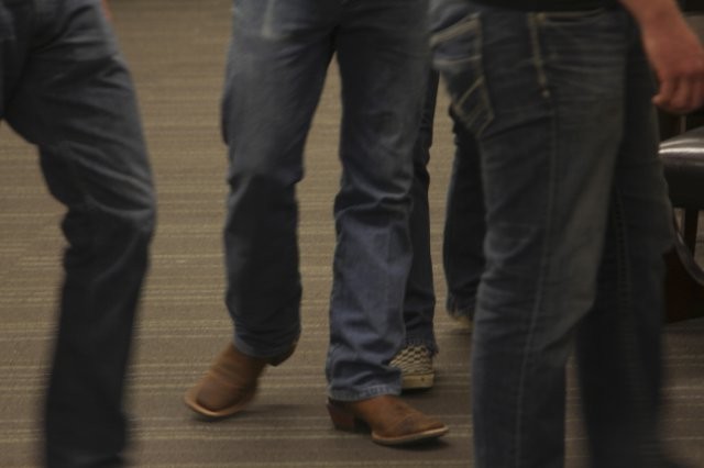 2nd BCT paratroopers wear denim jeans in protest of sexual assault [Image 2 of 4]
