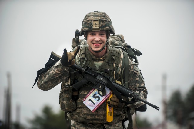 Best Warrior competitors endure 6-mile road march