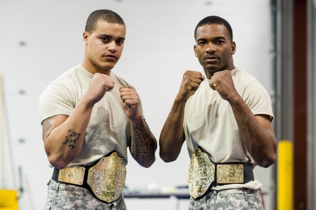 Best Warrior Soldiers battle during combatives tournament