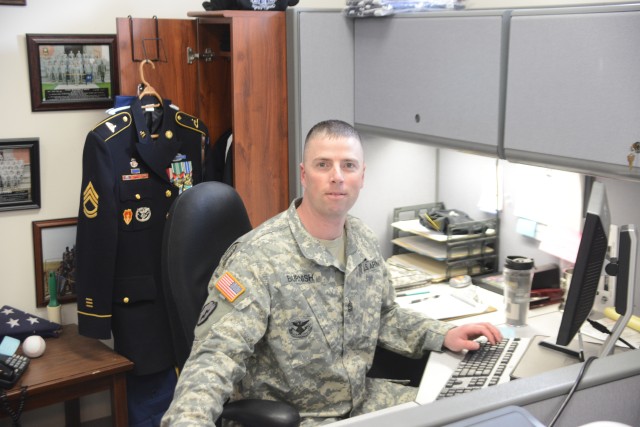 JFHQ-NCR/MDW Employee Spotlight - Sgt. 1st Class Patrick Burnish