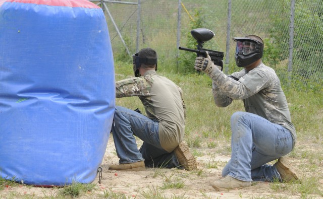 Patriots Strike at Paintball Tournament