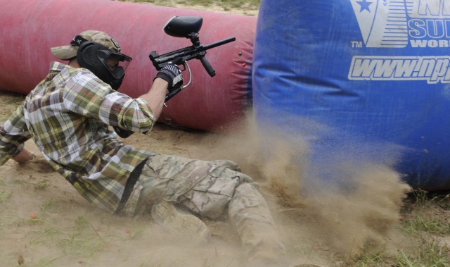 Patriots Strike at Paintball Tournament