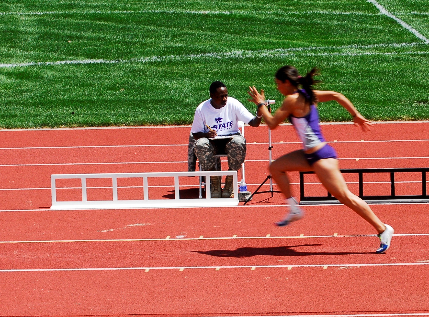 'Lifeline' marks partnership with Kansas State track team with award