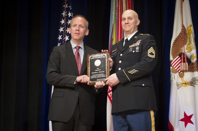 Soldier, civilian employees honored with 2014 SecArmy Awards [Image 6 of 10]