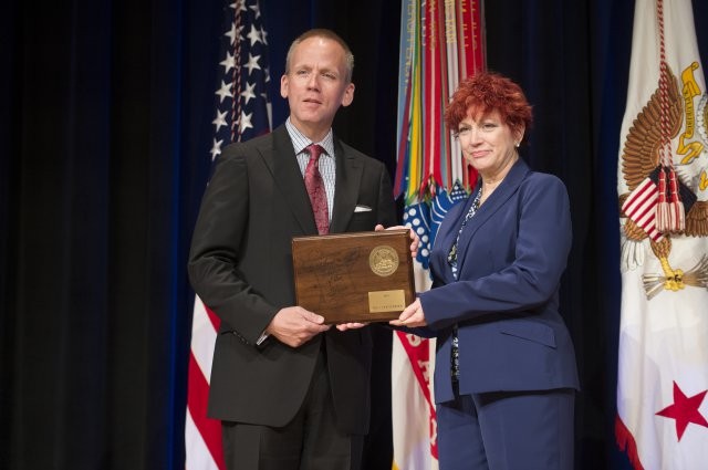 Soldier, civilian employees honored with 2014 SecArmy Awards [Image 8 of 10]