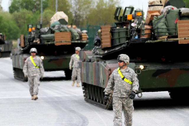 From railhead to motor pool