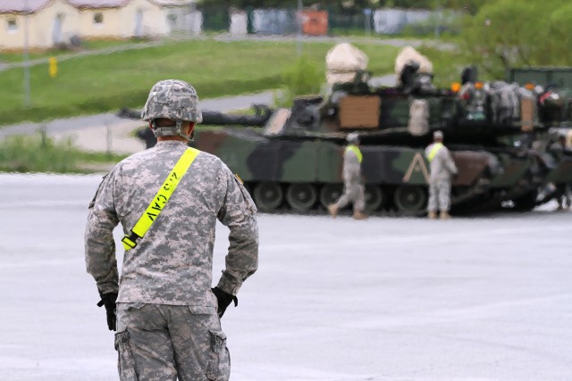 From railhead to motor pool