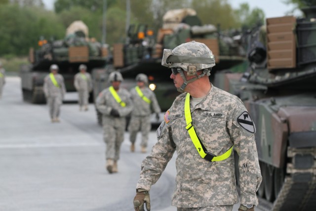 From railhead to motor pool