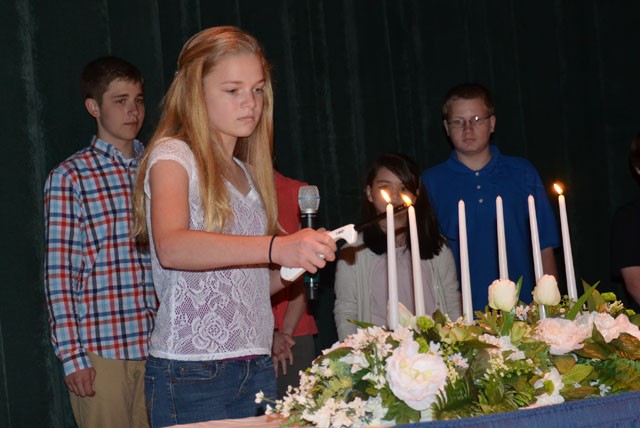 Students inspired by Holocaust story
