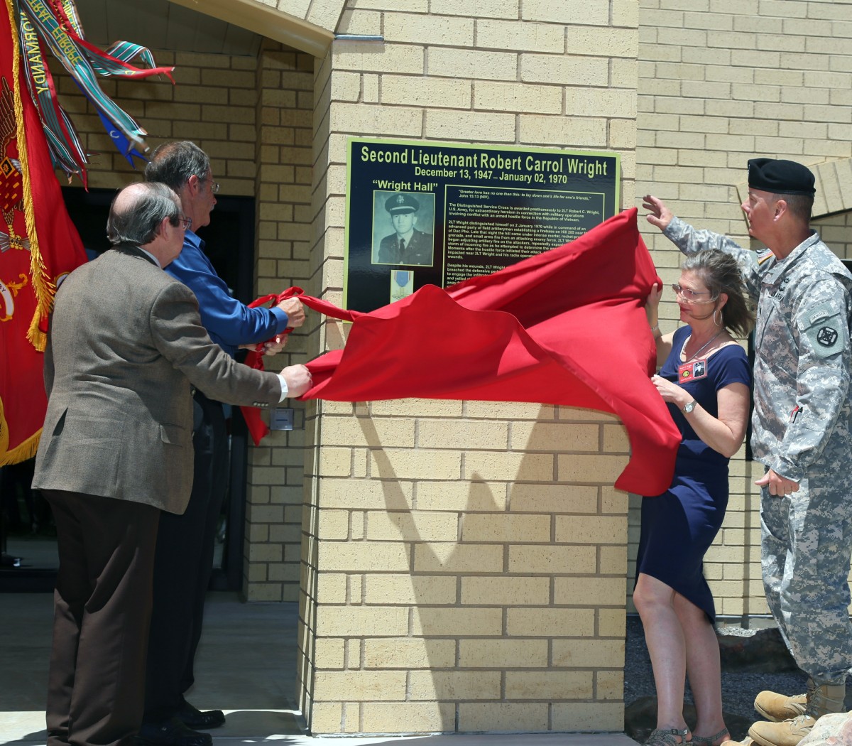 AIT barracks dedicated to fallen field artillery officer Article