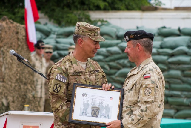 Polish Army ends Afghan mission