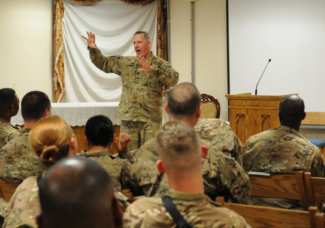 CENTCOM senior enlisted advisor visits NKC