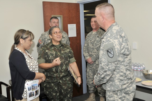 Texas Guardsmen share response lessons with Brazilians
