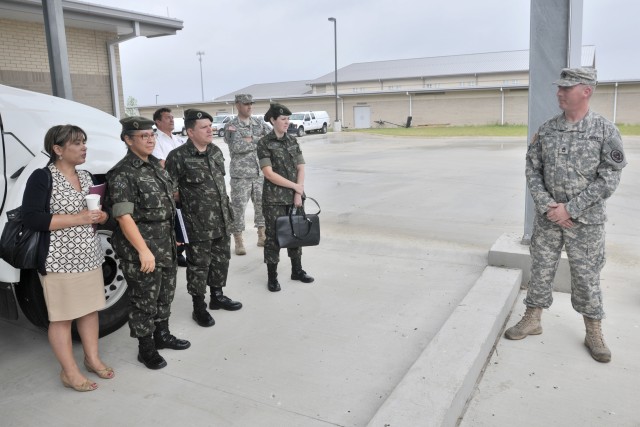 Texas Guardsmen share response lessons with Brazilians