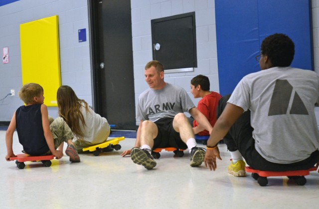 Soldiers build homes, develop minds